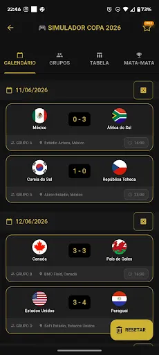 Скриншот 5 — Copa do Mundo 2026 - Simulador