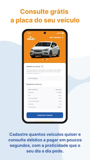 Скриншот 2 — ZigAuto: IPVA, Multas, Boletos