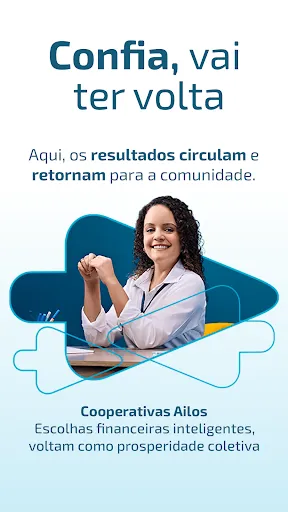 Скриншот 1 — Ailos+: Cartão, Empréstimo e +