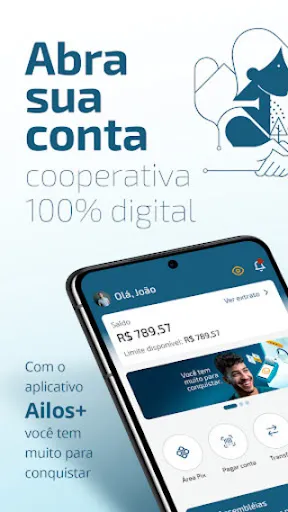 Скриншот 2 — Ailos+: Cartão, Empréstimo e +