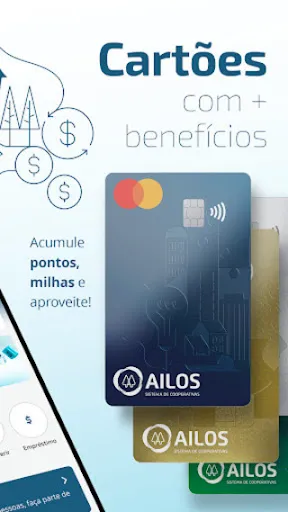 Скриншот 3 — Ailos+: Cartão, Empréstimo e +