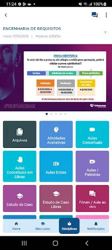 Скриншот 2 — Unicesumar Studeo App