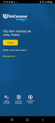 Скриншот 5 — Unicesumar Studeo App