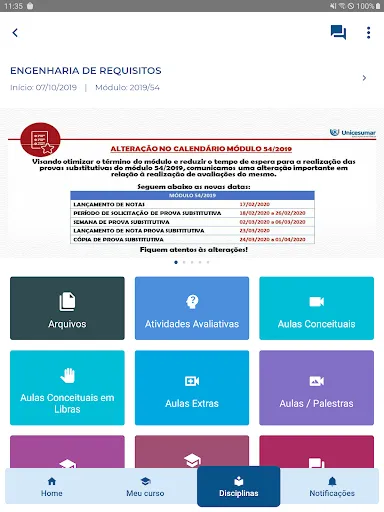 Скриншот 7 — Unicesumar Studeo App