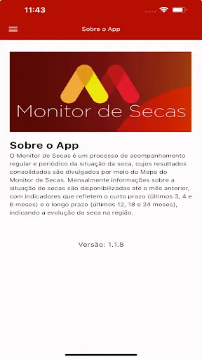 Скриншот 6 — Monitor de Secas do Brasil