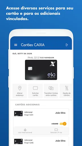 Скриншот 4 — Cartões CAIXA