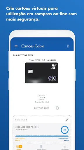 Скриншот 5 — Cartões CAIXA
