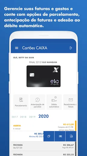 Скриншот 6 — Cartões CAIXA