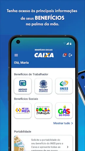 Скриншот 3 — Benefícios Sociais CAIXA
