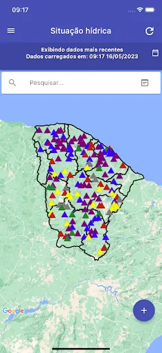 Скриншот 2 — PORTAL HIDROLÓGICO DO CEARÁ