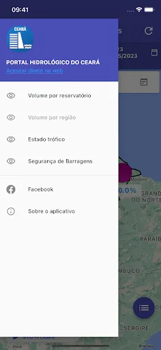 Скриншот 3 — PORTAL HIDROLÓGICO DO CEARÁ