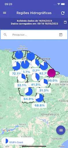 Скриншот 4 — PORTAL HIDROLÓGICO DO CEARÁ