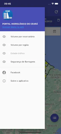 Скриншот 5 — PORTAL HIDROLÓGICO DO CEARÁ