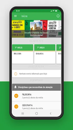 Скриншот 2 — Aluno Online SEDUC-CE