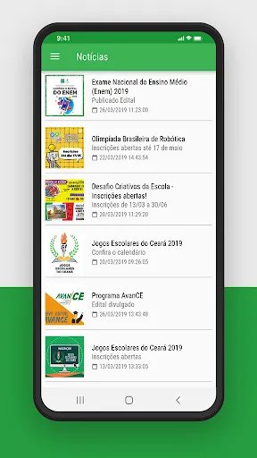 Скриншот 4 — Aluno Online SEDUC-CE