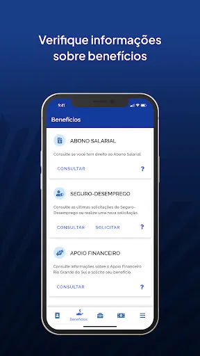 Скриншот 3 — Carteira de Trabalho Digital
