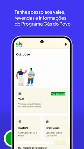 Скриншот 2 — Meu Social - Gás do Povo