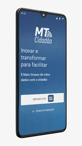 Скриншот 1 — MT Cidadão