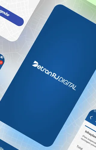 Скриншот 1 — DETRAN RJ Digital