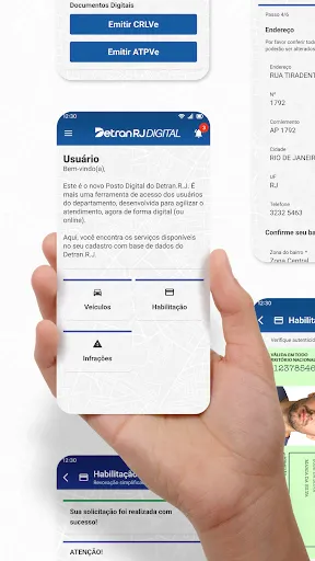 Скриншот 8 — DETRAN RJ Digital