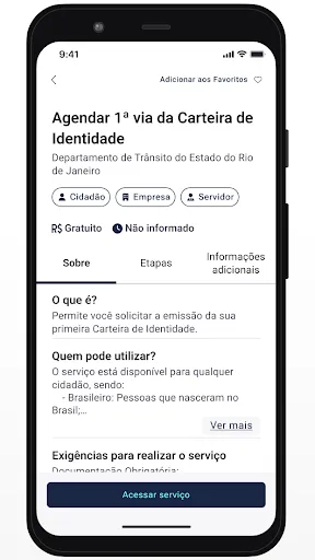 Скриншот 3 — RJ Digital - Serviços Públicos