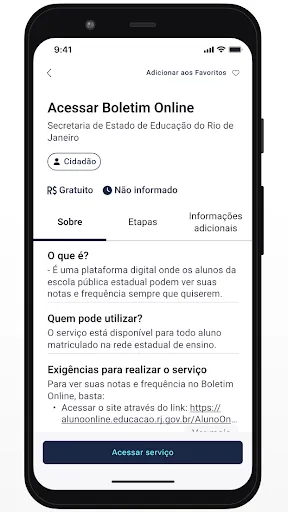 Скриншот 4 — RJ Digital - Serviços Públicos