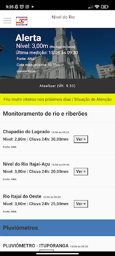 Скриншот 1 — Alerta Rio do Sul