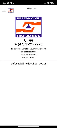 Скриншот 6 — Alerta Rio do Sul