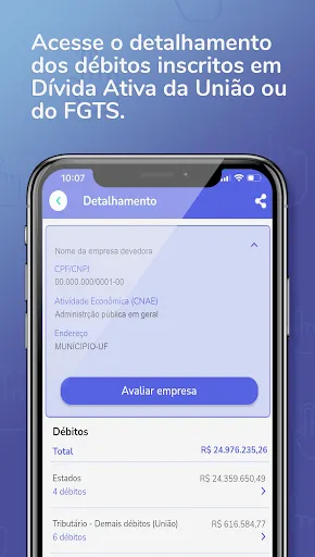 Скриншот 5 — Dívida Aberta