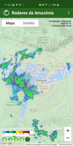 Скриншот 1 — Radares da Amazônia - SIPAM
