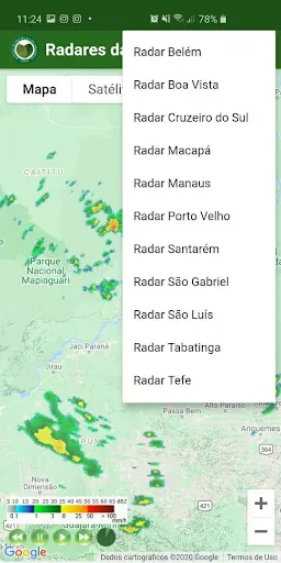 Скриншот 3 — Radares da Amazônia - SIPAM