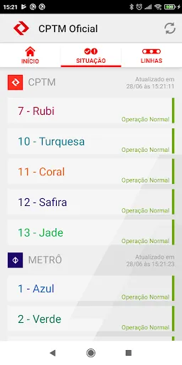 Скриншот 5 — CPTM Oficial