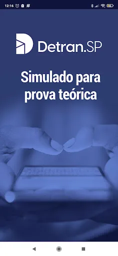 Скриншот 1 — Simulado Detran-SP