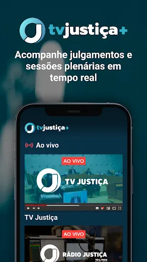 Скриншот 1 — TV JUSTIÇA +