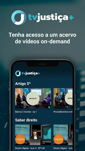 Скриншот 2 — TV JUSTIÇA +