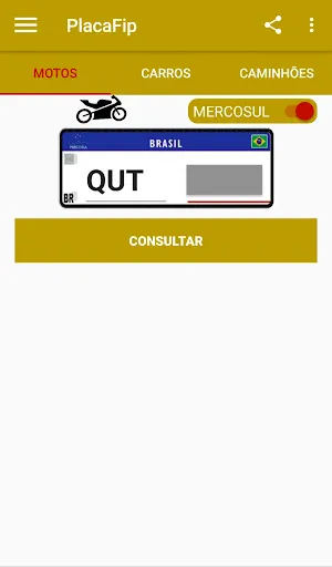 Скриншот 1 — PlacaFip - Consulta placa