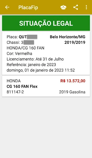 Скриншот 2 — PlacaFip - Consulta placa