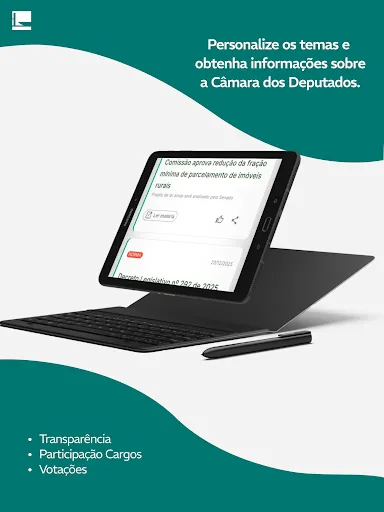 Скриншот 8 — Câmara dos Deputados
