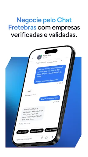 Скриншот 3 — Fretebras: fretes pra caminhão
