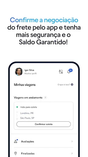 Скриншот 4 — Fretebras: fretes pra caminhão