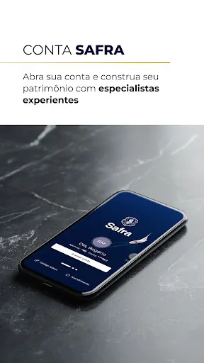 Скриншот 1 — Safra: investimentos e conta