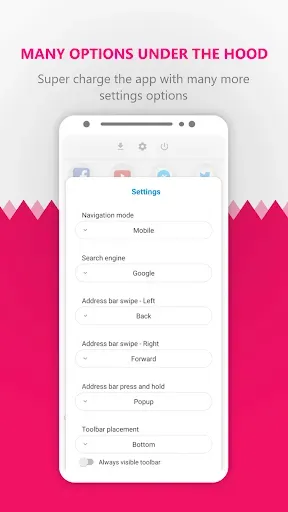 Скриншот 7 — Orions - Privacy Browser