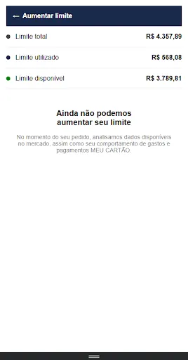 Скриншот 4 — MFT: Meu PontoFrio cartoes-app