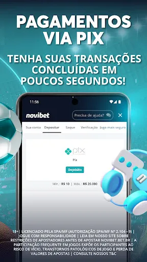 Скриншот 6 — Novibet ™ - Apostas & Cassino