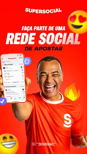Скриншот 1 — Supersocial: Melhores Apostas