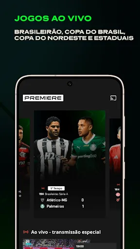 Скриншот 2 — Premiere: Jogos ao vivo