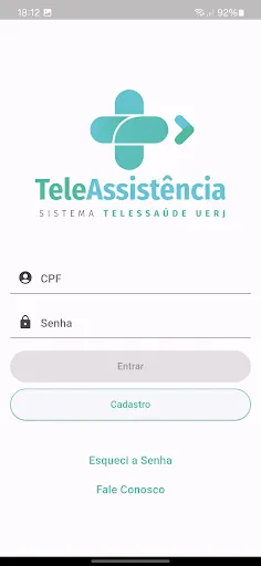 Скриншот 1 — Teleassistência UERJ