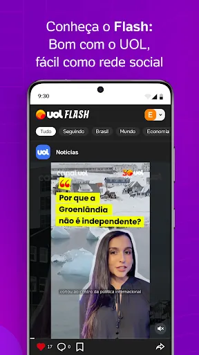 Скриншот 2 — UOL: Notícias de política e +