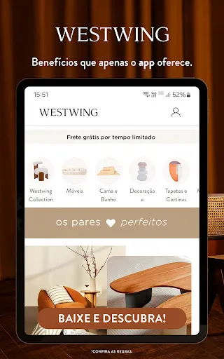 Скриншот 8 — Westwing: cashback e ofertas!