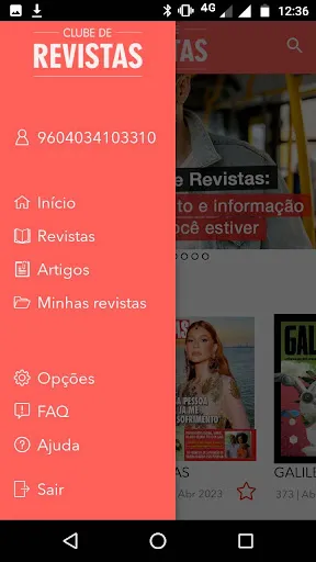 Скриншот 4 — Clube de Revistas